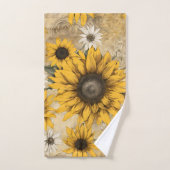 Sonnenblume Badhandtuch Set (Handtuch)