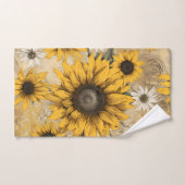 Sonnenblume Badhandtuch Set (Handtuch)