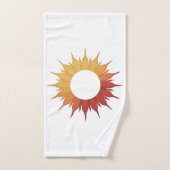 Sonnenblume Badhandtuch Set (Handtuch)