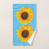 Sonnenblume Badhandtuch Set (Handtuch)