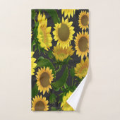 Sonnenblume Badhandtuch Set (Handtuch)