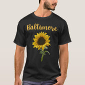 Sonnenblume - Baltimore T-Shirt (Vorderseite)