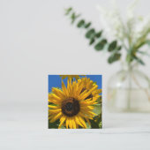 Sonnenblume Begleitkarte (Stehend Vorderseite)