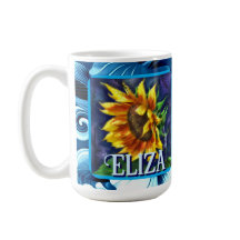 Sonnenblume bei Nacht Blumen Blumenmuster Personal