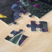 Sonnenblume bei Sonnenuntergang — Puzzle (Seite)