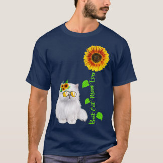 Sonnenblume Beste Katze Mama je Kitten Katze Liebh T-Shirt