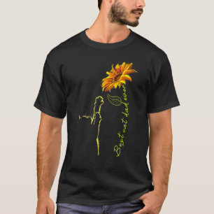 Sonnenblume Bester Katzenpapa Allerzeit Süße Katze T-Shirt