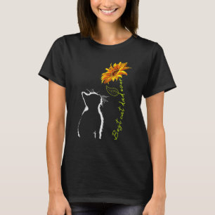 Sonnenblume Bester Vater Katze Niedlich Katze Vate T-Shirt
