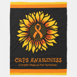 Sonnenblume/Bewusstsein... CRPS Fleece Blanket