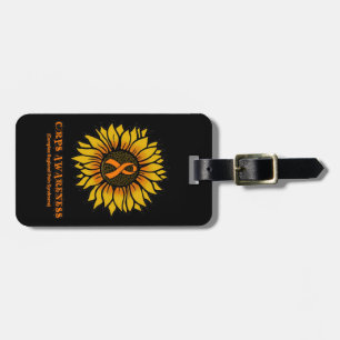 Sonnenblume/Bewusstsein...CRPS Gepäckanhänger