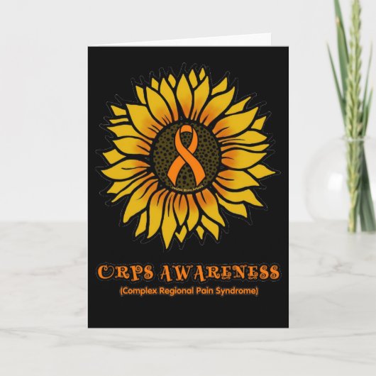 Sonnenblume/Bewusstsein...CRPS Karte (Vorderseite)