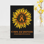 Sonnenblume/Bewusstsein...CRPS Karte (Gelbe Blume)