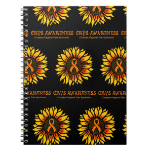 Sonnenblume/Bewusstsein...CRPS-Notebook Notizblock