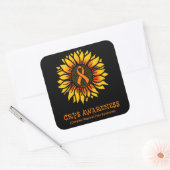 Sonnenblume/Bewusstsein... CRPS Square Sticker (Umschlag)