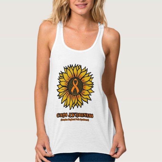 Sonnenblume/Bewusstsein...CRPS Tank Top (Vorderseite)