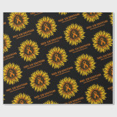 Sonnenblume/Bewusstsein...RSD Geschenkpapier (Flach)