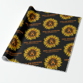 Sonnenblume/Bewusstsein...RSD Geschenkpapier (Ungerollt)