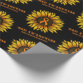 Sonnenblume/Bewusstsein...RSD Geschenkpapier (Ecke)