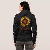 Sonnenblume/Bewusstsein...RSD Hoodie (Schwarz voll)