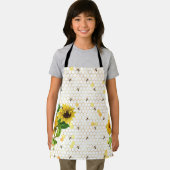 Sonnenblume Bienenstock Honeycomb Golden Honey Sch Schürze (Insitu)