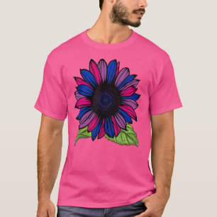 Sonnenblume Bisexualität Flag Bisexual Lgbt Pride  T-Shirt