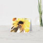 Sonnenblume - BLANK Note Card (Vorderseite)
