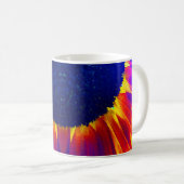 Sonnenblume Blau Kaffeetasse (VorderseiteRechts)
