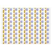 Sonnenblume Blauer Elephant Tableclout Tischdecke (Vorderseite (Horizontal))