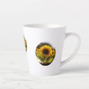 Sonnenblume Bliss Latte Tasse - 12 oz