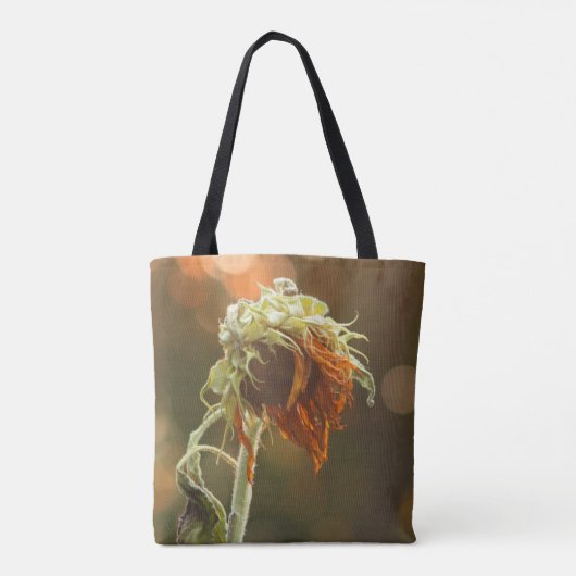 Sonnenblume Bliss Tasche (Rückseite)