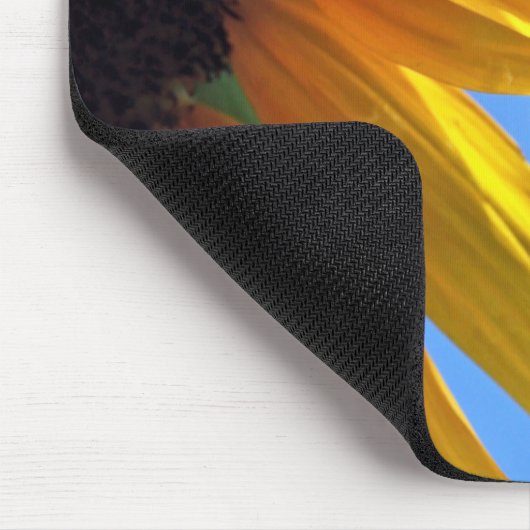 Sonnenblume Blue Sky Mousepad (Ecke)
