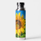 Sonnenblume Blue Sky Perfect Summer Day Trinkflasche (Links)