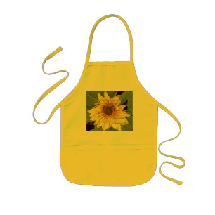 Sonnenblume Blume Französisch Ephemera Schürze