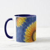 Sonnenblume Blume Kaffee Tasse Geburtstagsgeschenk (Links)