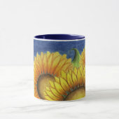 Sonnenblume Blume Kaffee Tasse Geburtstagsgeschenk (Zentrum)