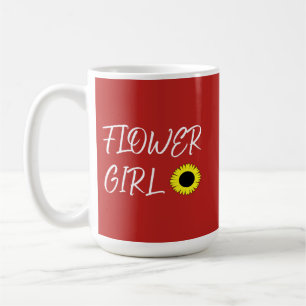 Sonnenblume Blumenmädchen Kaffeetasse