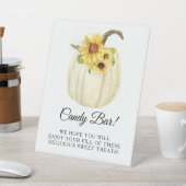 Sonnenblume Blumenpumpendusche Süßigkeitstisch Bar Sockelschild (In SItu)