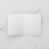 Sonnenblume Bouquet mit Ladybugs Karte (Innenseite)