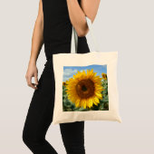 Sonnenblume-Budget-Taschen-Tasche Tragetasche (Vorderseite (Produkt))