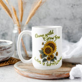 Sonnenblume Burst Tasse