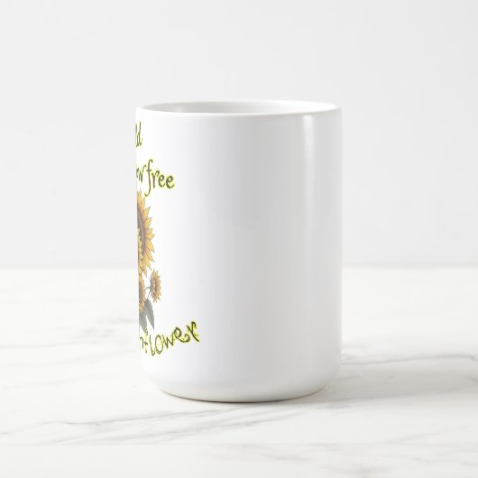 Sonnenblume Burst Tasse (Mittel)