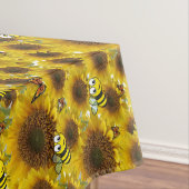Sonnenblume Butterfly Hummel Tablette Tischdecke (Beispiel)
