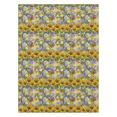 Sonnenblume Butterfly Tableclout Tischdecke (Vorderseite)