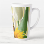 Sonnenblume ButterflyTulip Latte Tasse (Rechts)
