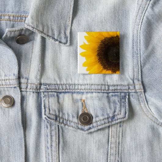 Sonnenblume Button (Beispiel)