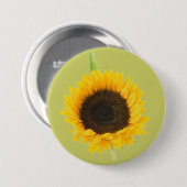 Sonnenblume Button (Vorne & Hinten)