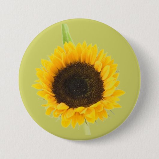 Sonnenblume Button (Vorderseite)