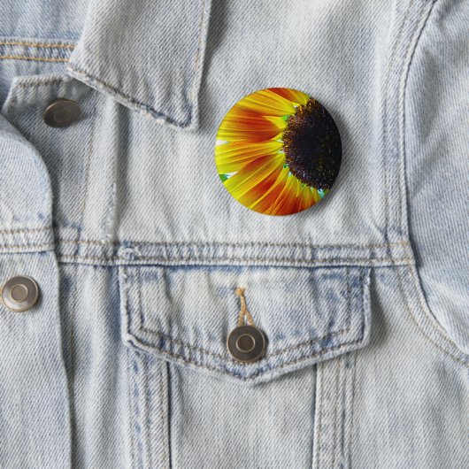 Sonnenblume Button (Beispiel)