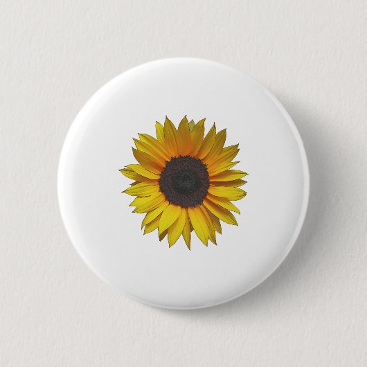 Sonnenblume Button (Vorderseite)