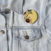 Sonnenblume Button (Beispiel)